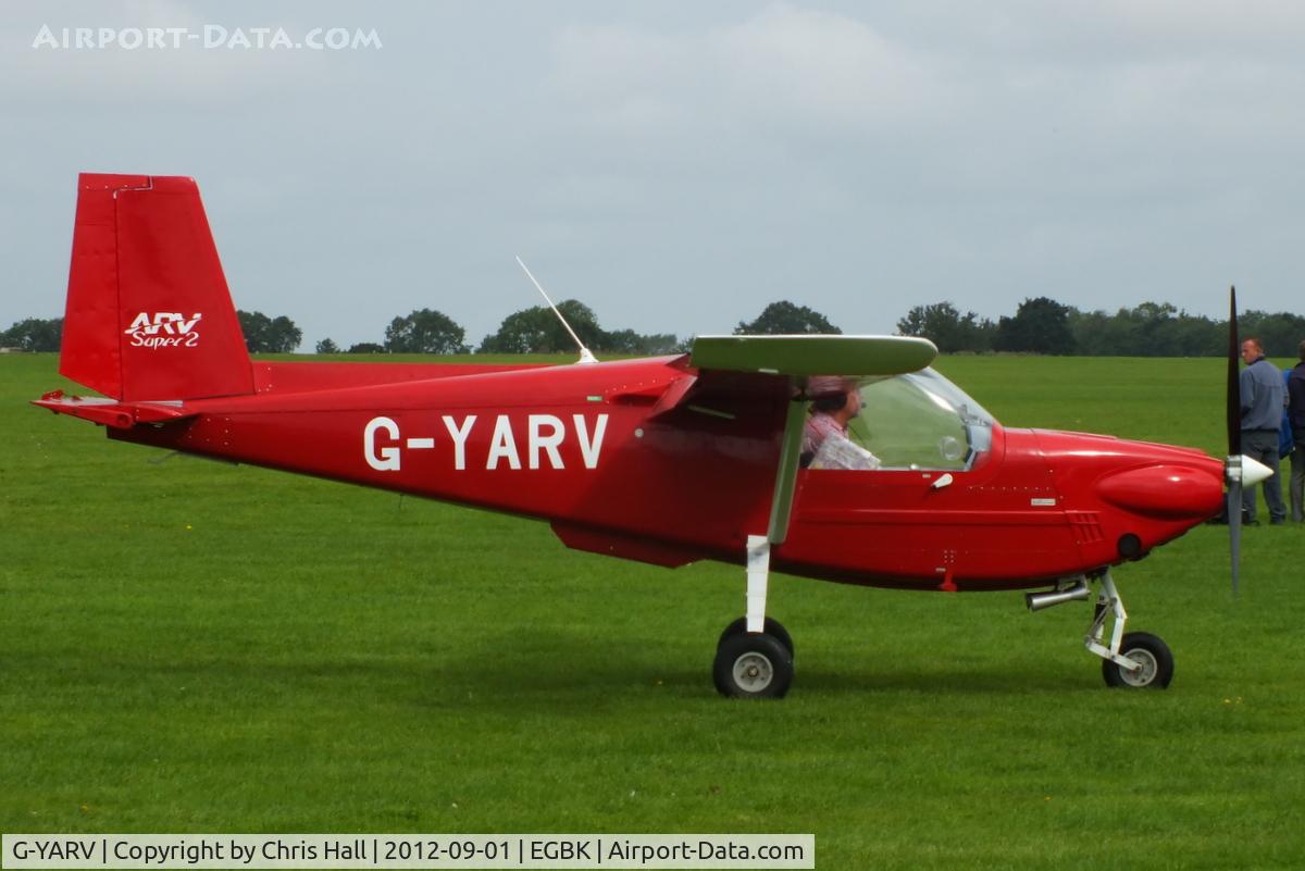 G-YARV, 1988 AVR Super 2 C/N PFA 152-11127, at the at the LAA Rally 2012, Sywell