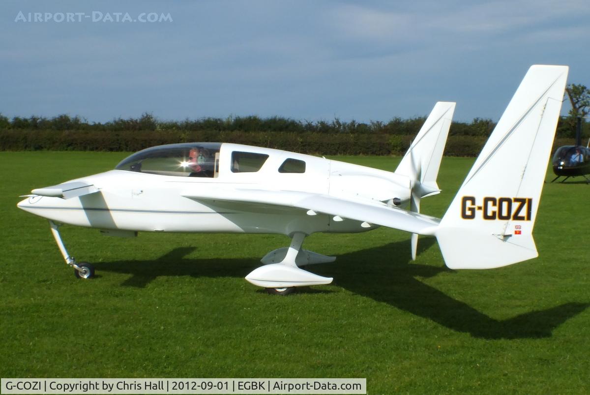 G-COZI, 1993 Co-Z Cozy Mark III C/N PFA 159-12162, at the at the LAA Rally 2012, Sywell