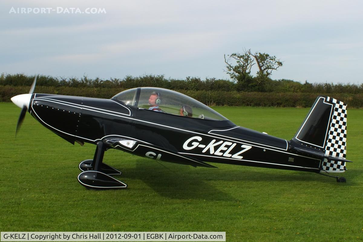 G-KELZ, 2003 Vans RV-8 C/N PFA 303-13665, at the at the LAA Rally 2012, Sywell