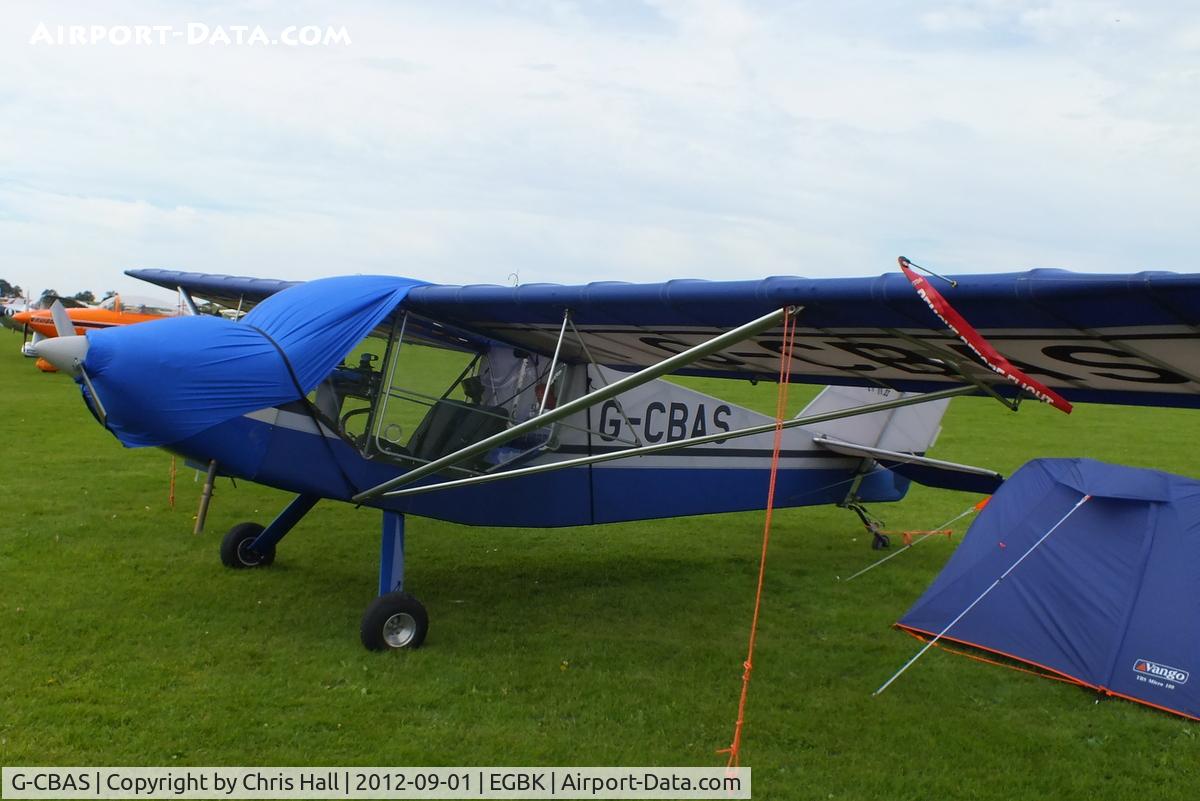 G-CBAS, 2001 Rans S-6ES Coyote II C/N PFA 204-13688, at the at the LAA Rally 2012, Sywell
