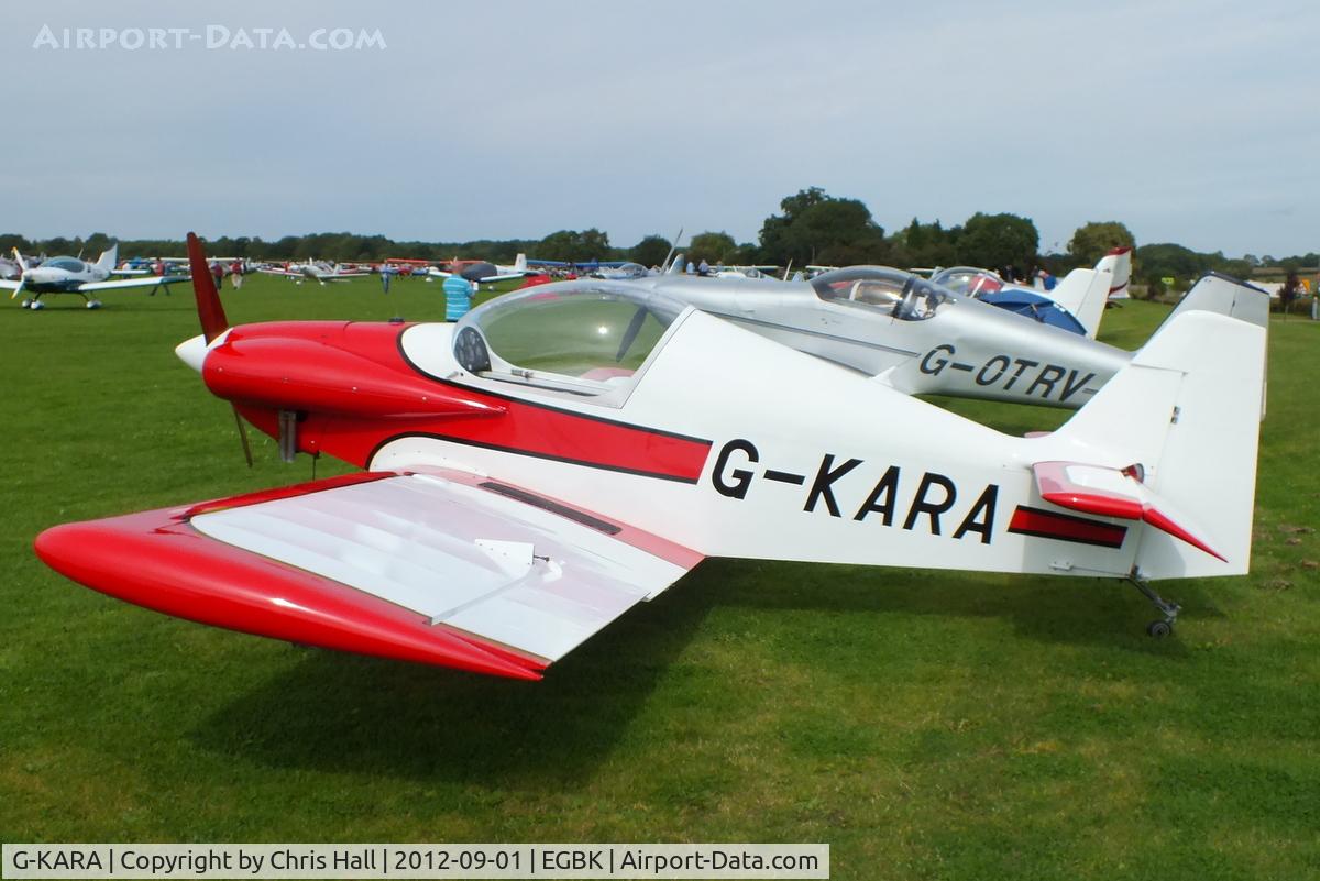 G-KARA, 1986 Brugger MB-2 Colibri C/N PFA 043-10980, at the at the LAA Rally 2012, Sywell
