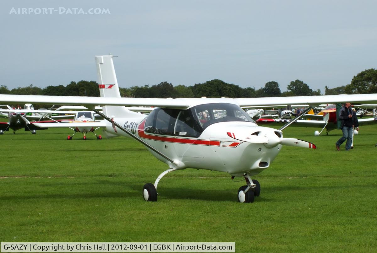 G-SAZY, 2004 Jabiru J400 C/N PFA 325-14057, at the at the LAA Rally 2012, Sywell