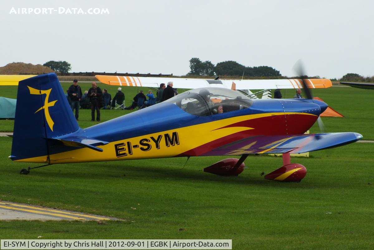EI-SYM, Vans RV-7 C/N 72940, at the at the LAA Rally 2012, Sywell