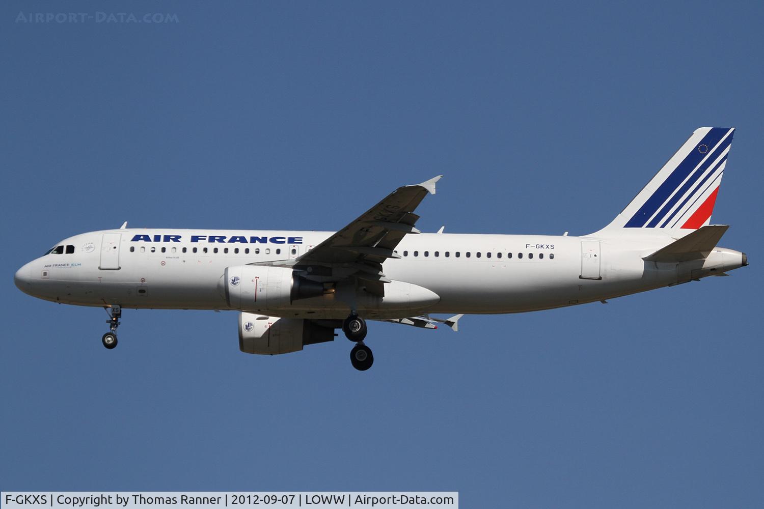 F-GKXS, 2009 Airbus A320-214 C/N 3825, Air France Airbus A320