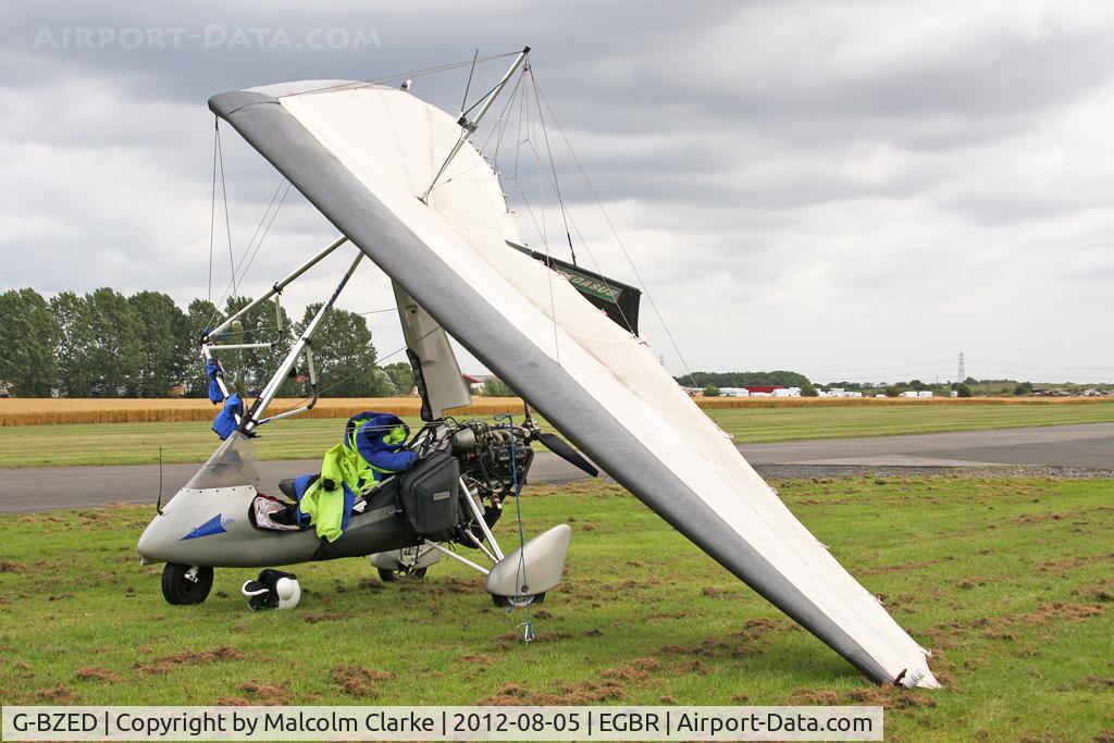 G-BZED, 2000 Pegasus Quantum 15-912 C/N 7600, Pegasus Quantum 15-912 at The Real Aeroplane Company's Summer Madness Fly-In, Breighton Airfield, August 2012.