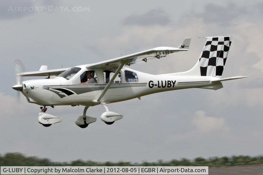 G-LUBY, 2006 Jabiru J430 C/N PFA 336-14605, Jabiru J430 at The Real Aeroplane Club's Summer Madness Fly-In, Breighton Airfield, August 2012.