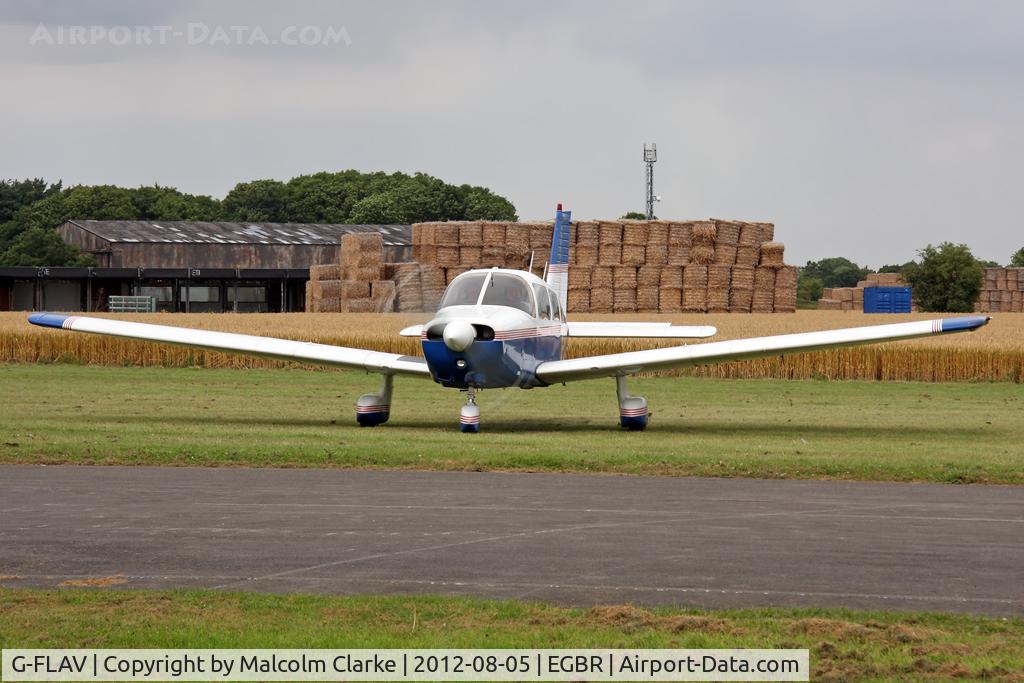 G-FLAV, 1980 Piper PA-28-161 Warrior ll C/N 28-8016283, Piper PA-28-161 at The Real Aeroplane Club's Summer Madness Fly-In, Breighton Airfield, August 2012.