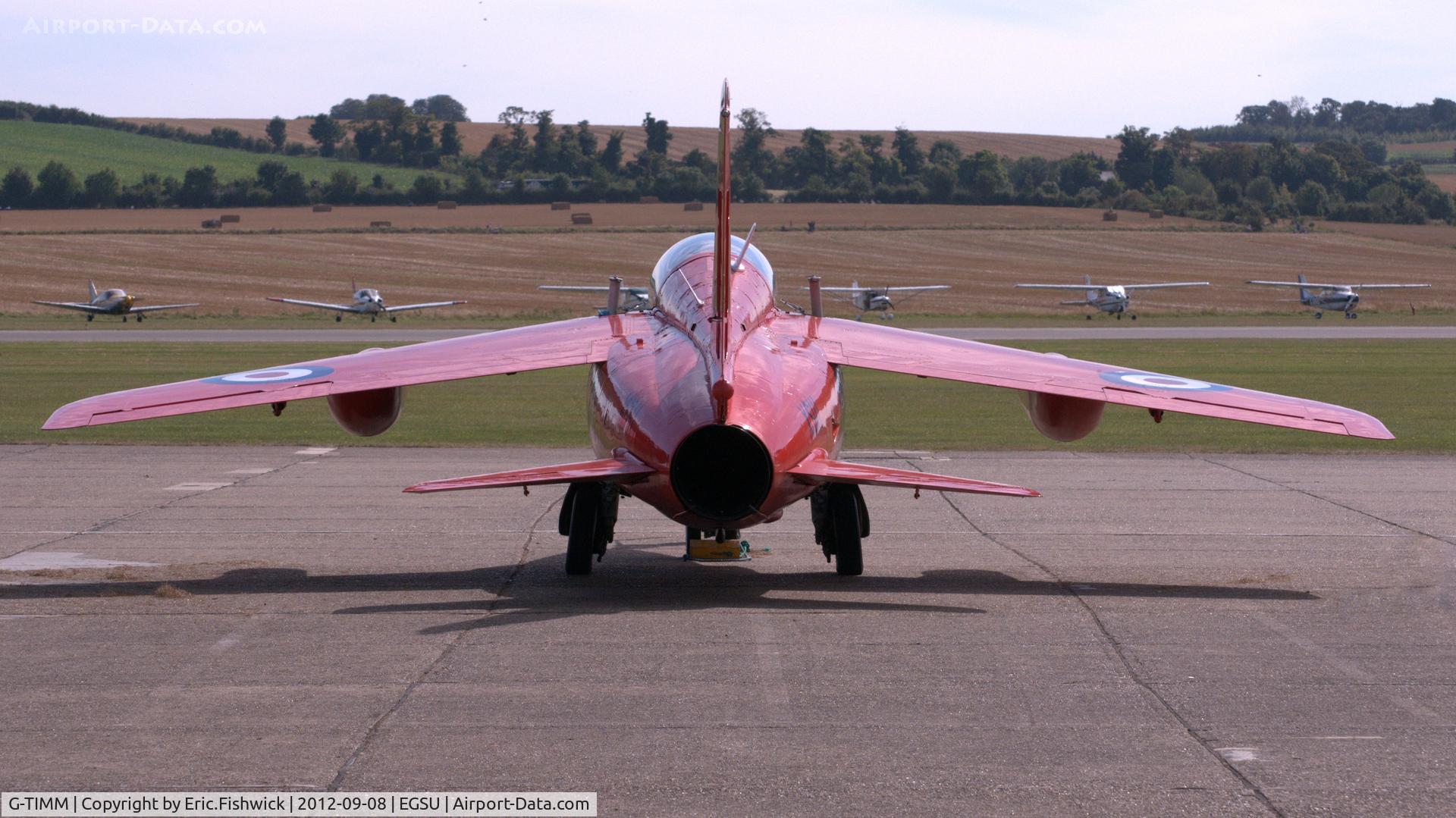 G-TIMM, 1962 Folland Gnat T.1 C/N FL519, 5. G-TIMM - Folland Gnat Mk 1 at The Duxford Air Show, Sept. 2012.