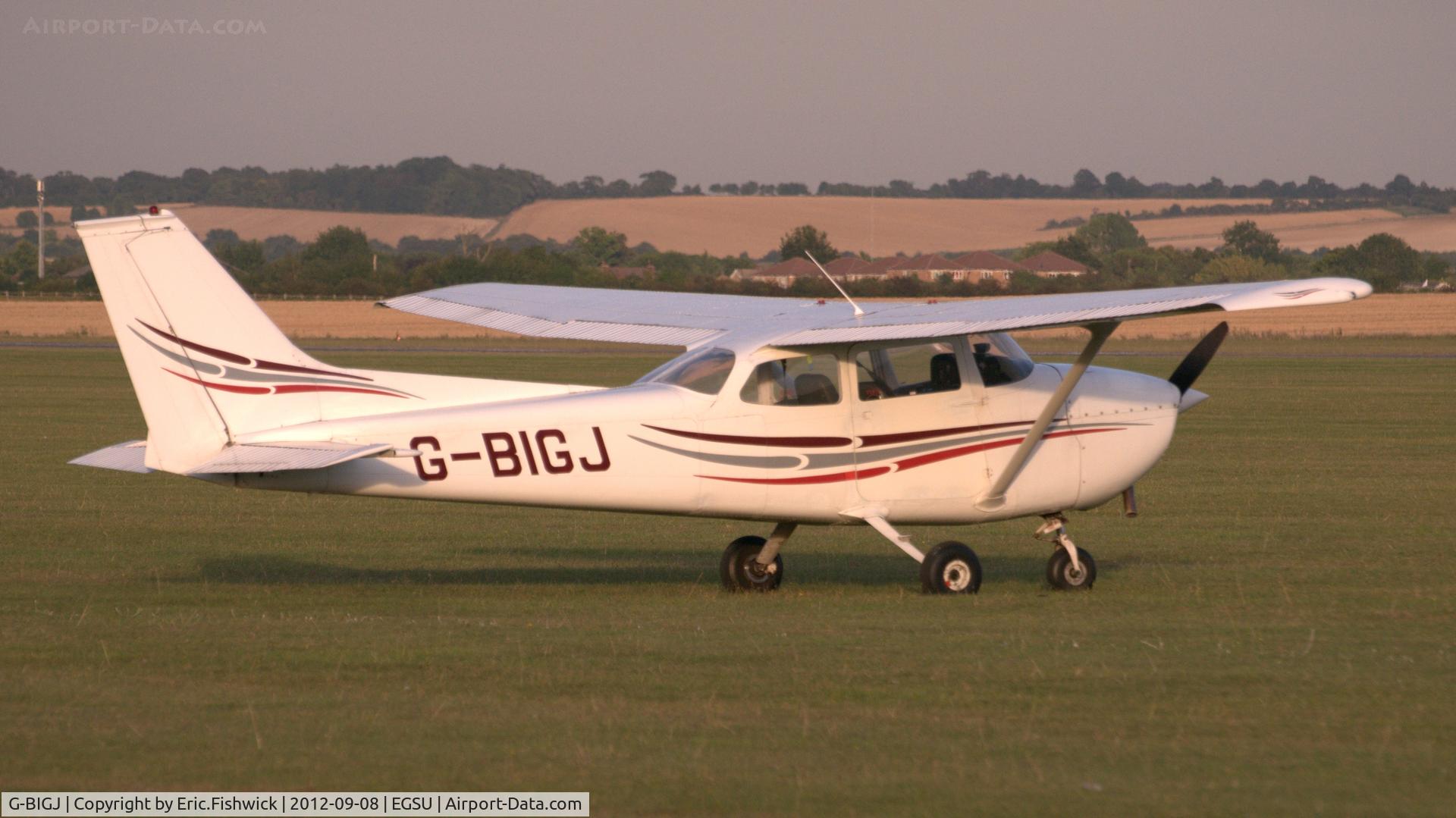 G-BIGJ, 1973 Reims F172M Skyhawk Skyhawk C/N 0936, 2. G-BIGJ at The Duxford Air Show, Sept. 2012.