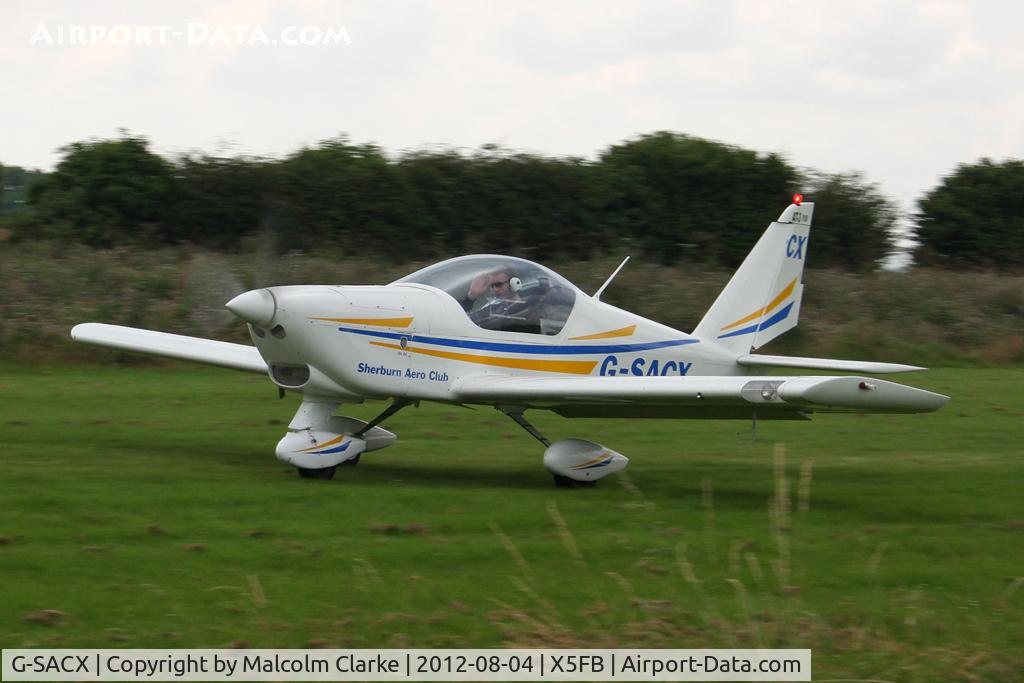 G-SACX, 2007 Aero AT-3 R100 C/N AT3-028, Aero AT-3 R100, Fishburn Airfield UK, August 2012.