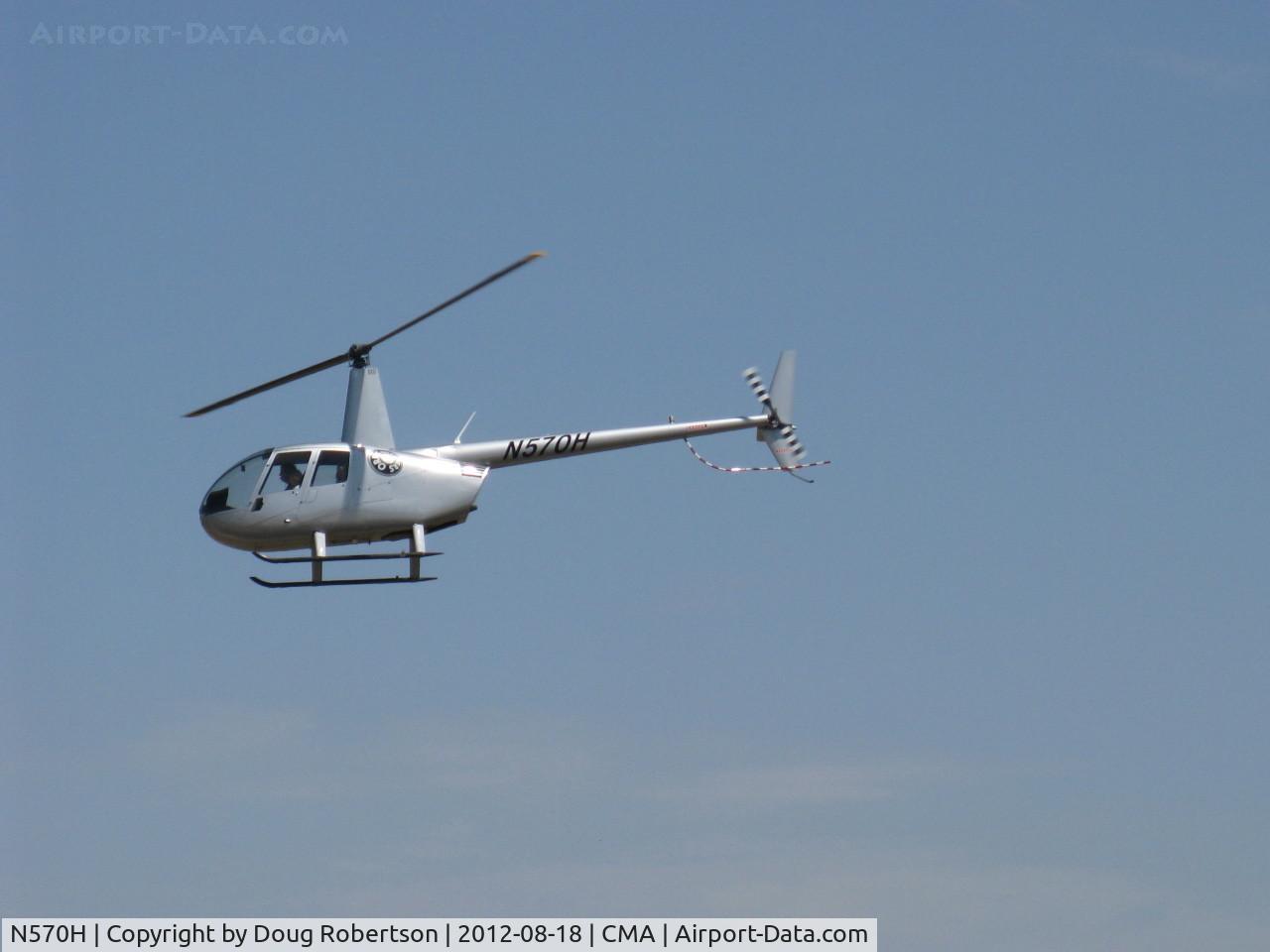 N570H, Robinson R44 C/N 2016, 2009 Robinson R44 RAVEN II, Lycoming IO-540-F1B5 derated to 245 Hp for 5 minutes, 205 Hp continuous, departure