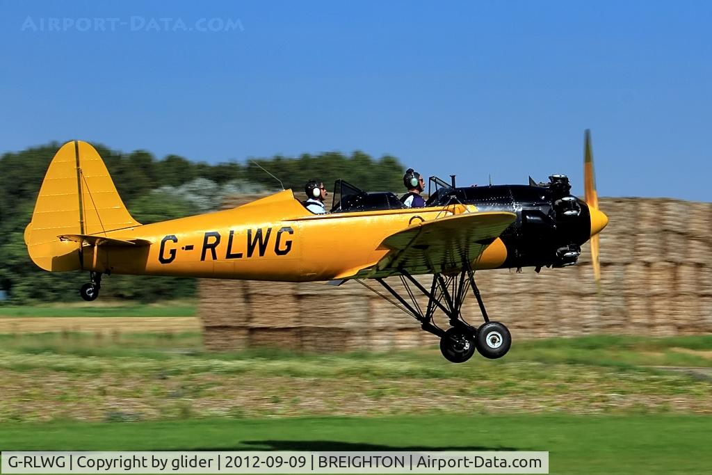 G-RLWG, 1942 Ryan PT-22 Recruit (ST3KR) C/N 1716, Landing phase