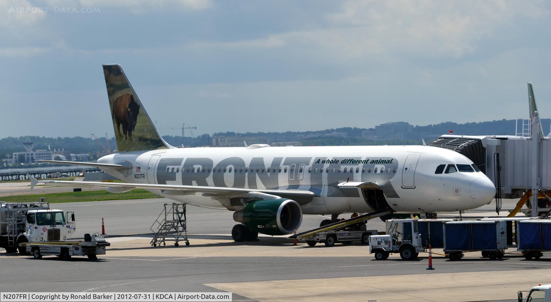 N207FR, 2010 Airbus A320-214 C/N 4307, DCA, VA