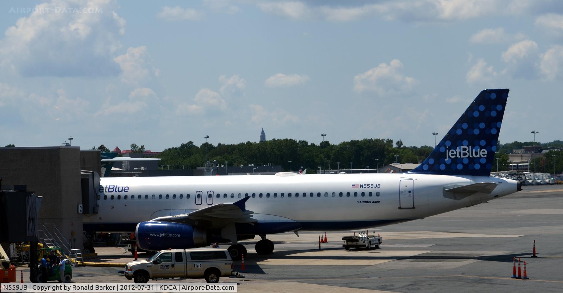 N559JB, 2003 Airbus A320-232 C/N 1917, DCA VA