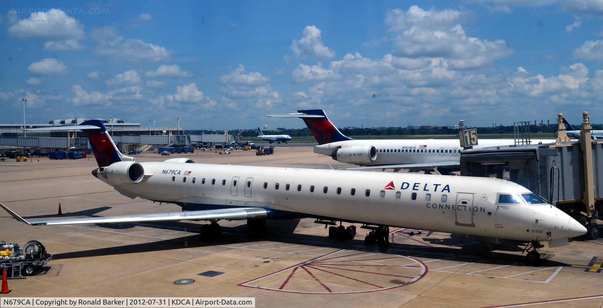 N679CA, 2007 Bombardier CRJ-900ER (CL-600-2D24) C/N 15132, DCA VA

a