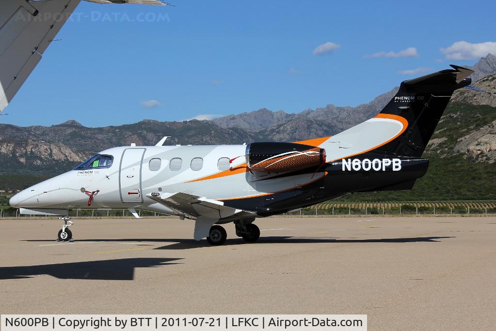 N600PB, 2010 Embraer EMB-500 Phenom 100 C/N 50000130, Parking