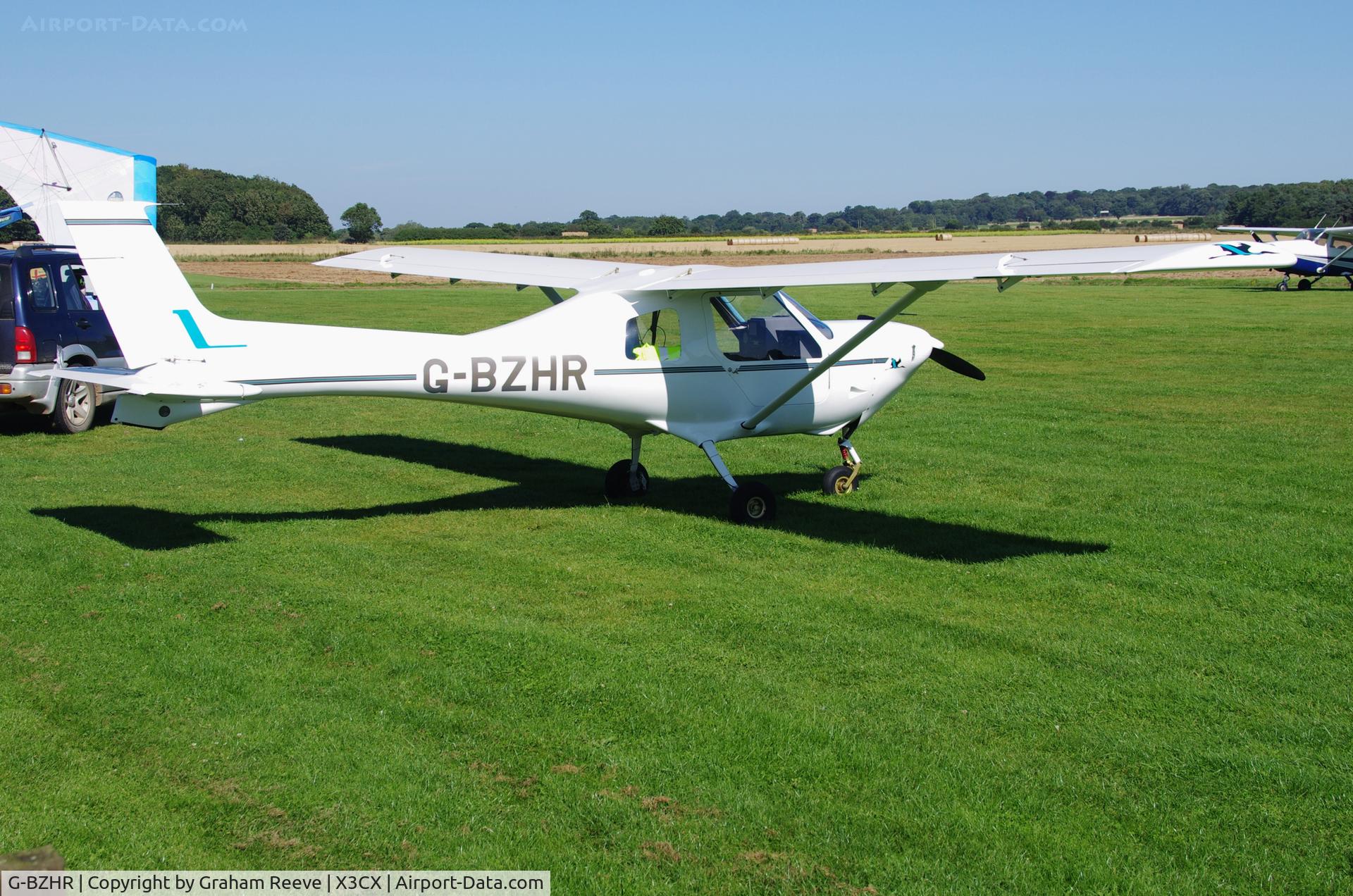 G-BZHR, 2001 Jabiru UL-450 C/N PFA 274A-13493, Parked in the sun.