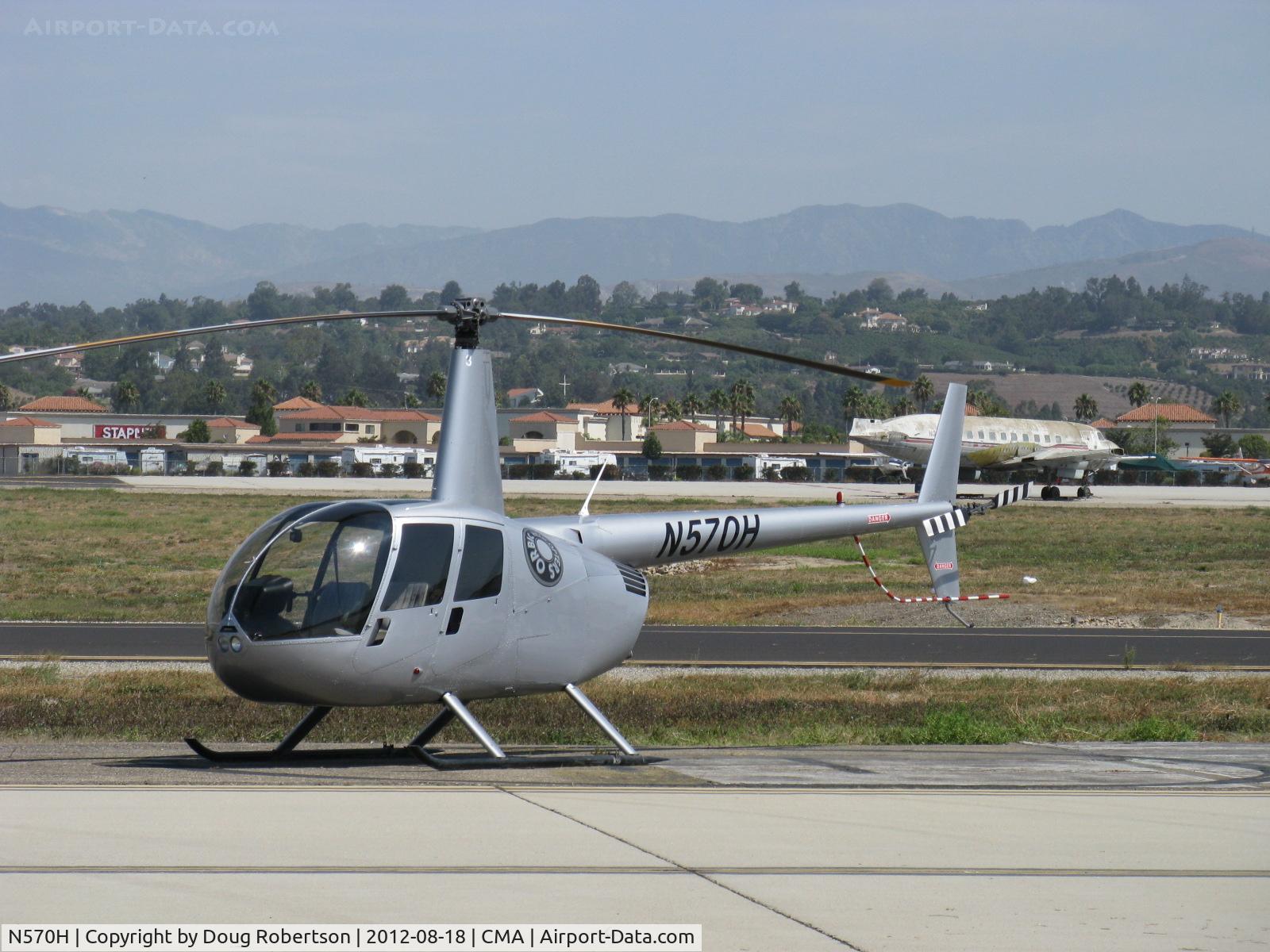 N570H, Robinson R44 C/N 2016, 2009 Robinson R44 RAVEN II, Lycoming IO-540-F1B5 derated to 245 Hp for 5 minutes, 205 Hp continuous