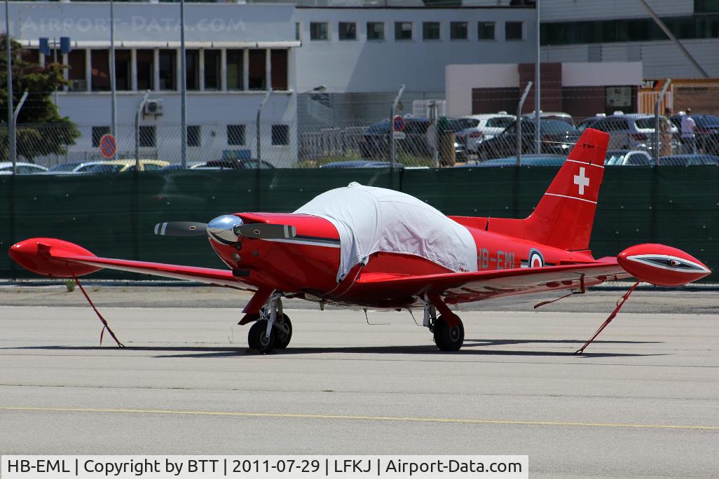 HB-EML, 1966 SIAI-Marchetti F-260 C/N 502, Parking