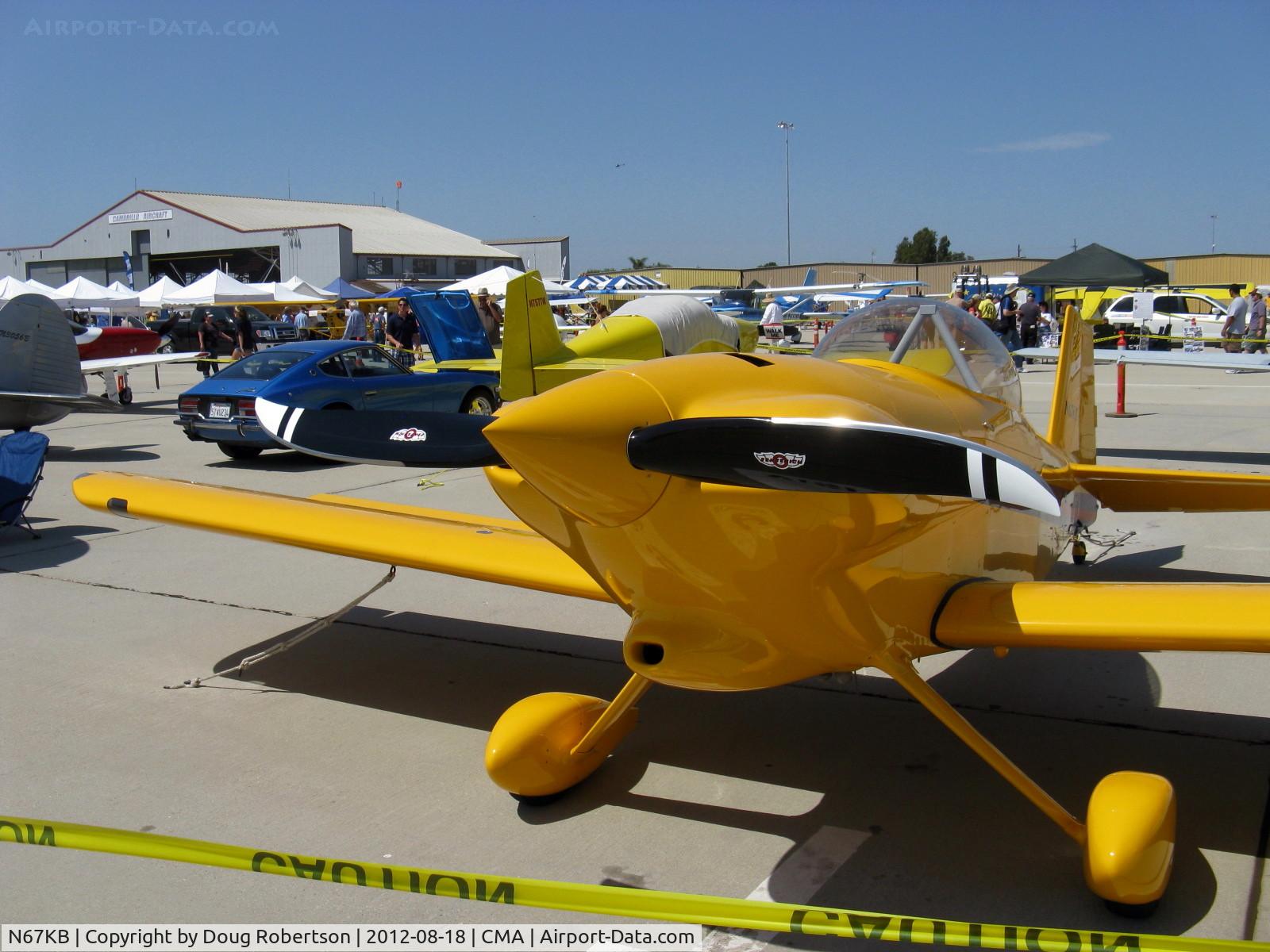 N67KB, 1991 Vans RV-4 C/N 1686, 1991 Briegleb VAN's RV-4, Lycoming O-320 160 Hp, Sensenich scimitar prop