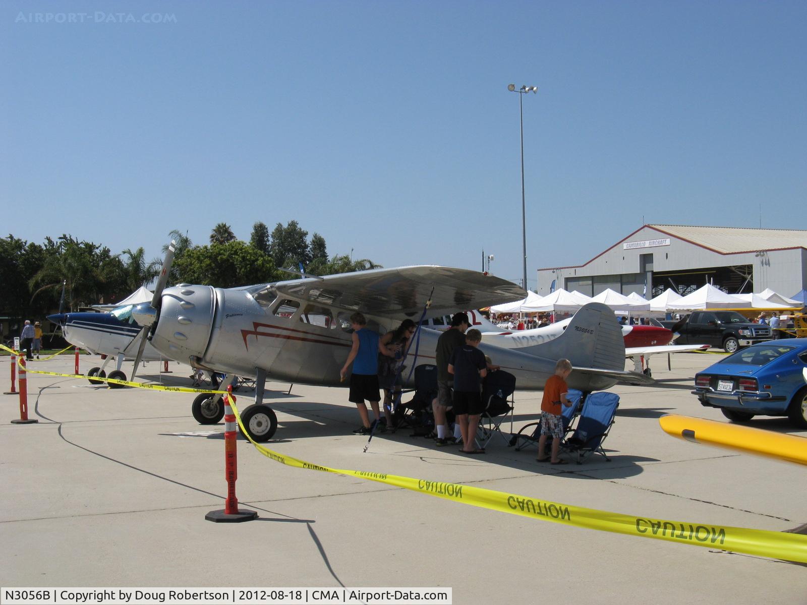 N3056B, 1952 Cessna 195B Businessliner C/N 7939, 1952 Cessna 195B BUSINESSLINER, Jacobs R755A 300 Hp radial, this model Cessna's last radial-powered model