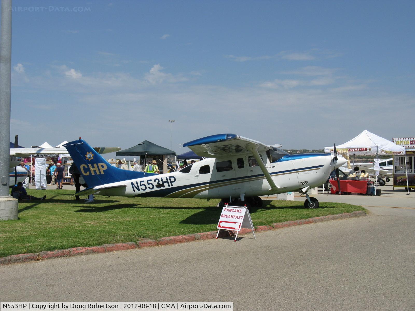 N553HP, 2006 Cessna T206H Turbo Stationair C/N T20608633, 2006 Cessna T206H TURBO STATIONAIR, Lycoming TIO-540-AJ1A 310 Hp, of California Highway Patrol-Eye In The Sky