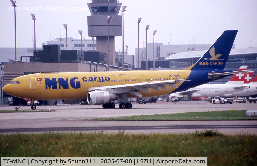 TC-MNC, Airbus A300F4-203 C/N 277, Taxiing for departure... Basic Danzas c/s