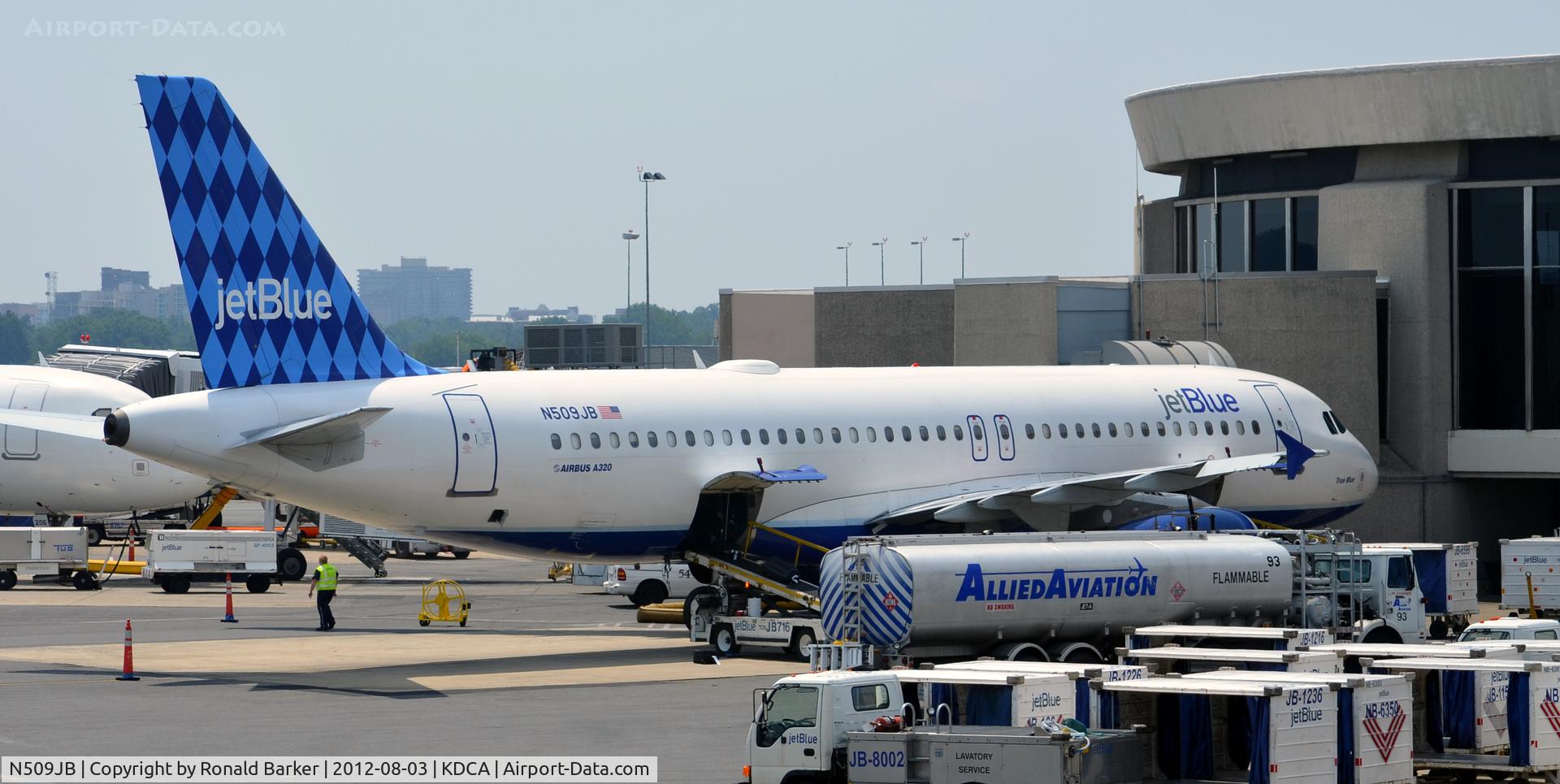N509JB, 2000 Airbus A320-232 C/N 1270, DCA VA