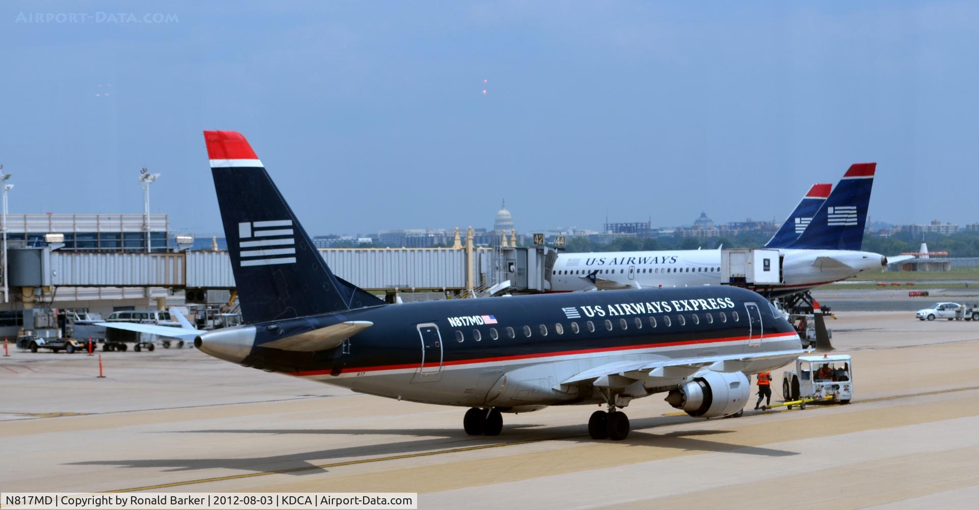 N817MD, 2004 Embraer 170SU (ERJ-170-100SU) C/N 17000038, Taxi DCA VA
