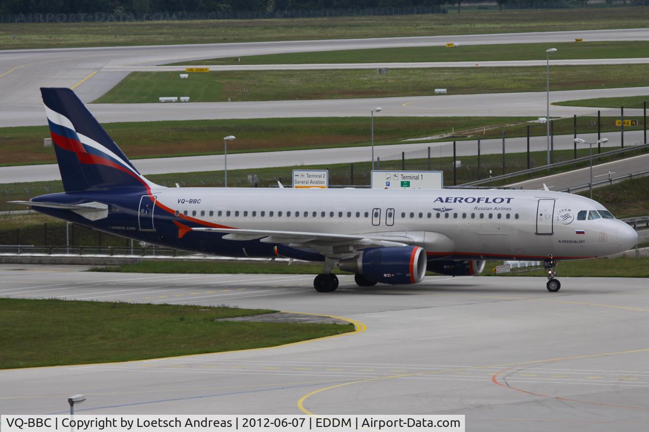 VQ-BBC, 2009 Airbus A320-214 C/N 3835, Aeroflot