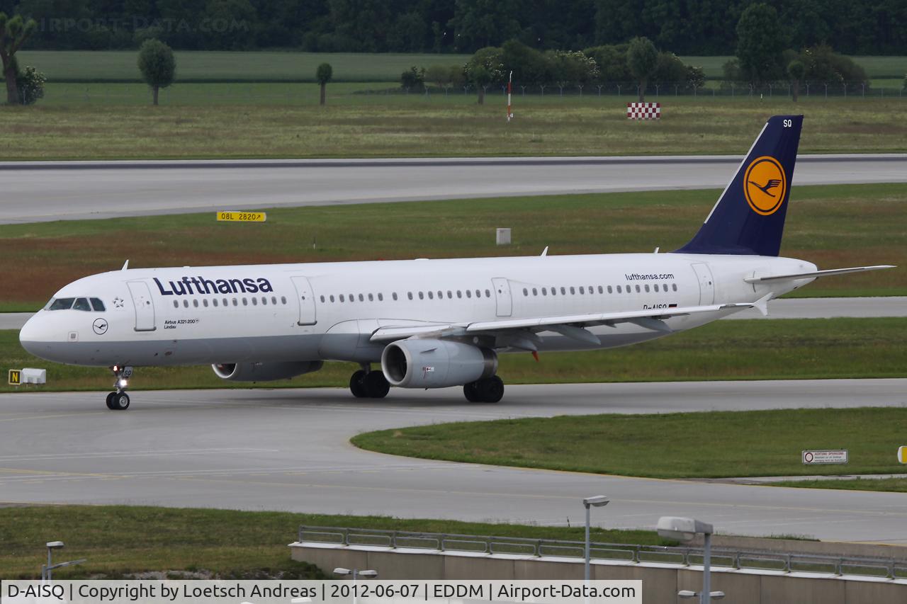 D-AISQ, 2009 Airbus A321-231 C/N 3936, Lufthansa