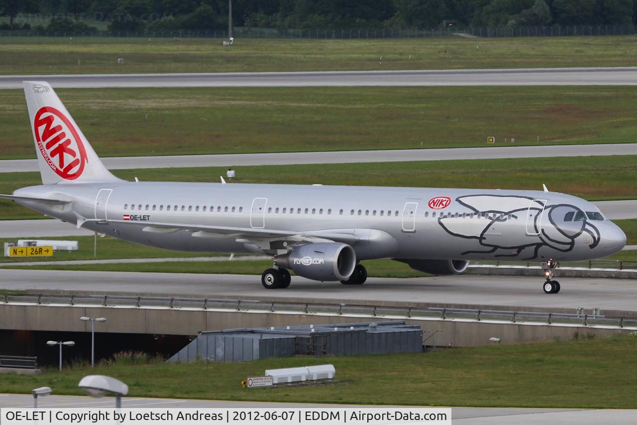 OE-LET, 2009 Airbus A321-211 C/N 3830, Fly Niki