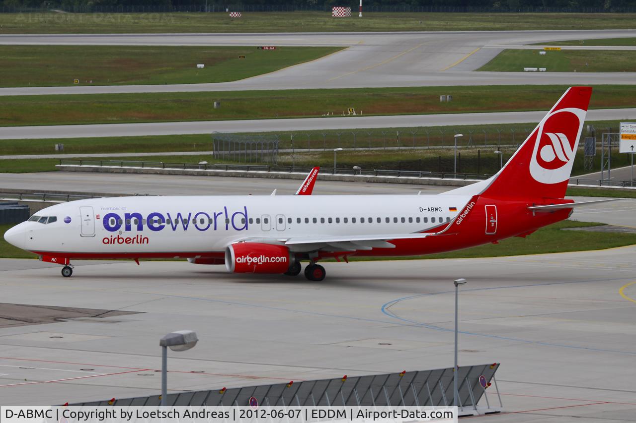 D-ABMC, 2011 Boeing 737-86J C/N 37752, Air Berlin