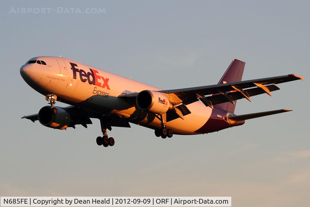 N685FE, 1999 Airbus A300F4-605R C/N 803, 