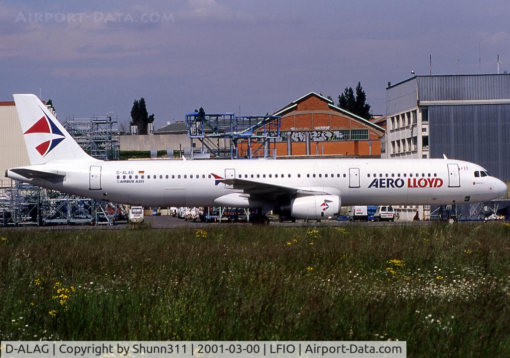 D-ALAG, 1988 Airbus A321-231 C/N 0787, Parked for maintenance...