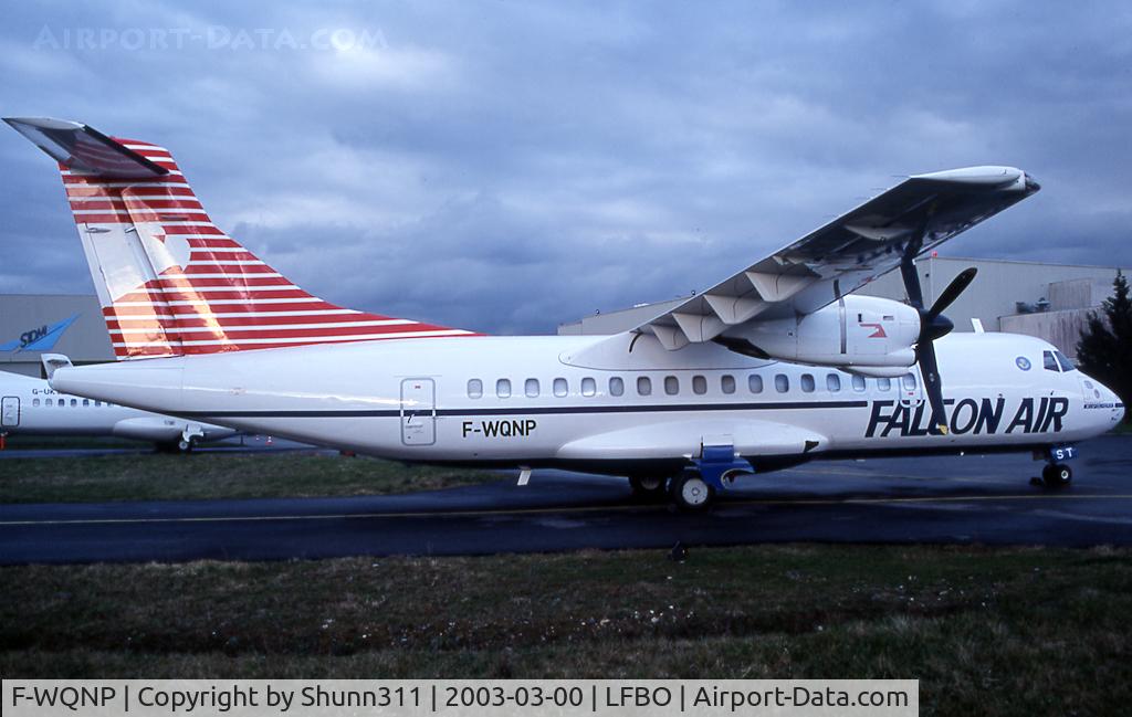 F-WQNP, 1989 ATR 42-300 C/N 149, C/n 0149 - For Falcon Air as SE-LST