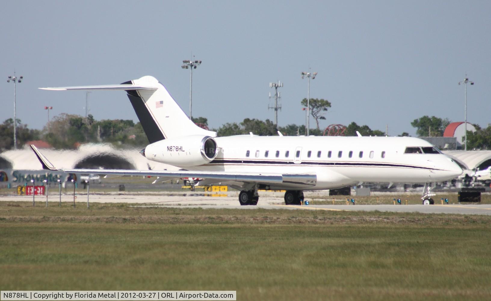 N878HL, 2007 Bombardier BD-700-1A11 Global 5000 C/N 9261, Global 5000