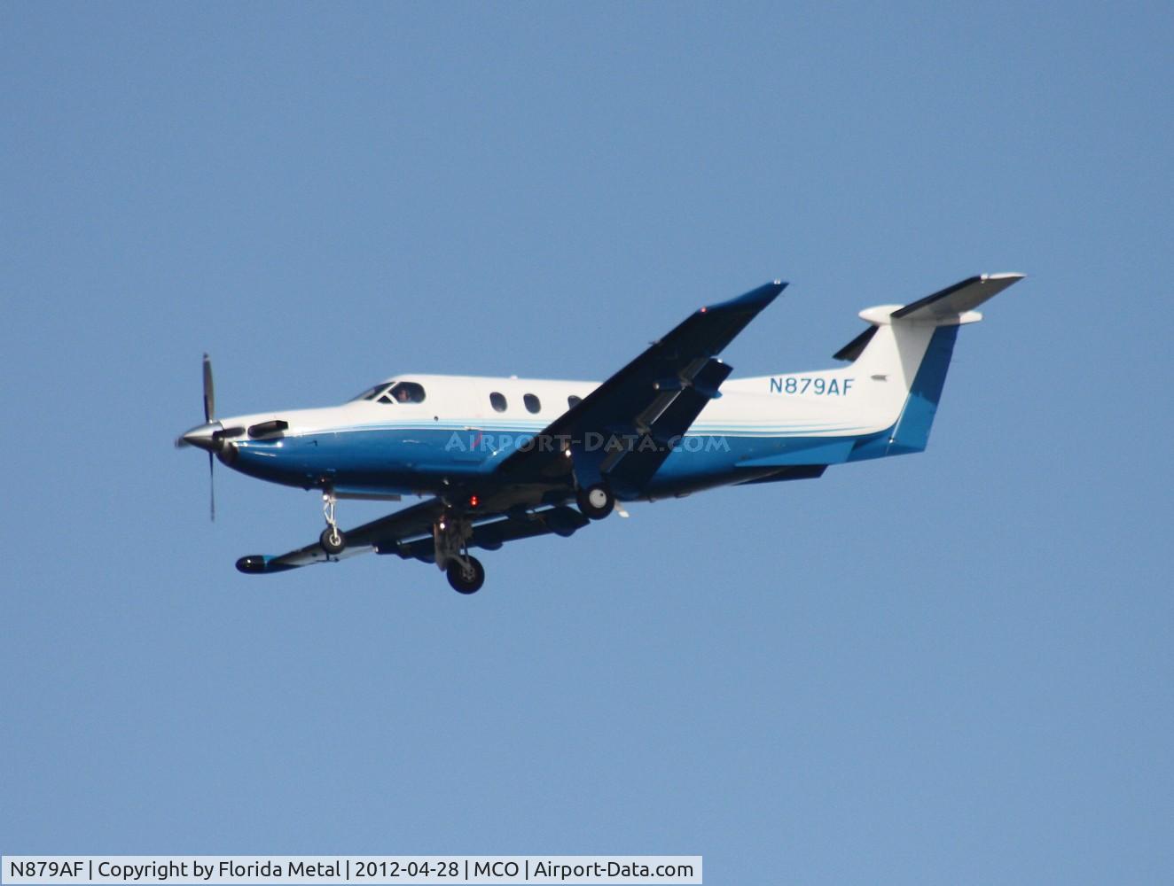 N879AF, 2008 Pilatus PC-12/47 C/N 879, Pilatus PC-12