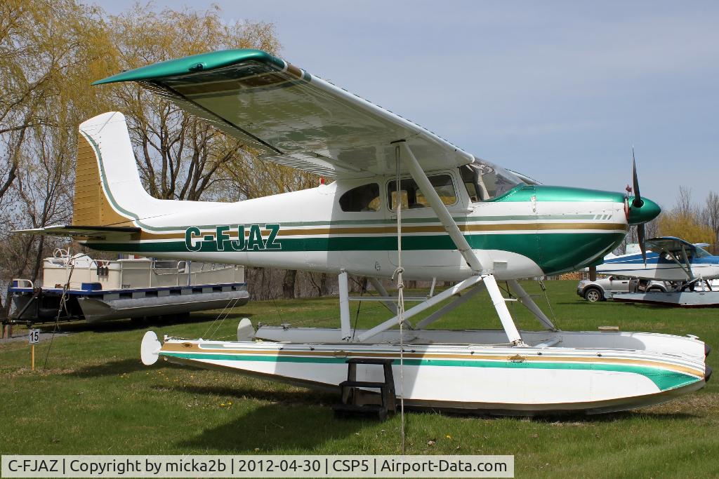 C-FJAZ, 1956 Cessna 180 C/N 32514, Parked