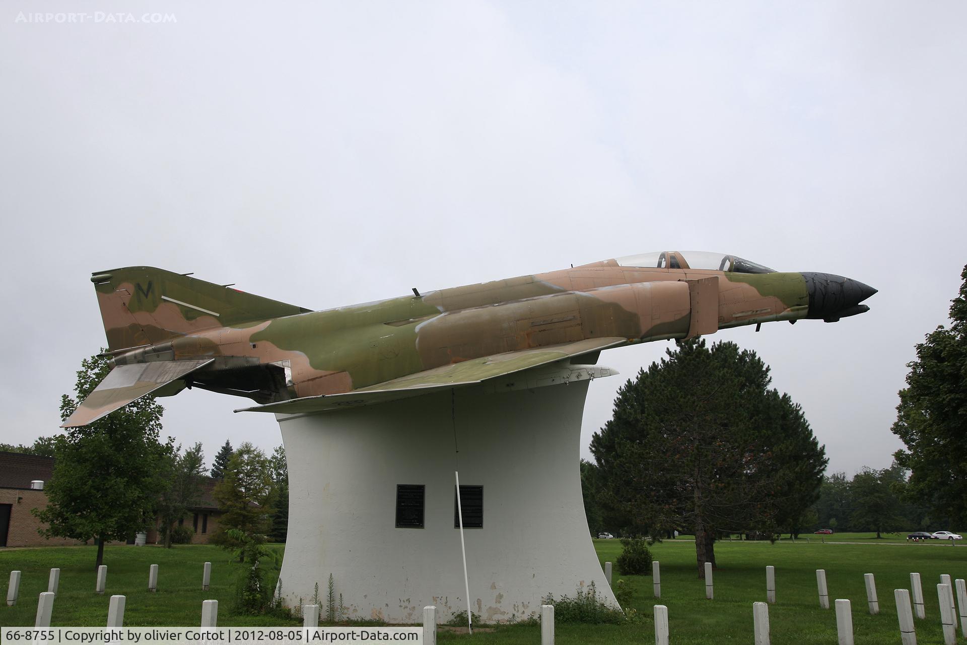 66-8755, 1966 McDonnell F-4D Phantom II C/N 2586, Freedom hill park