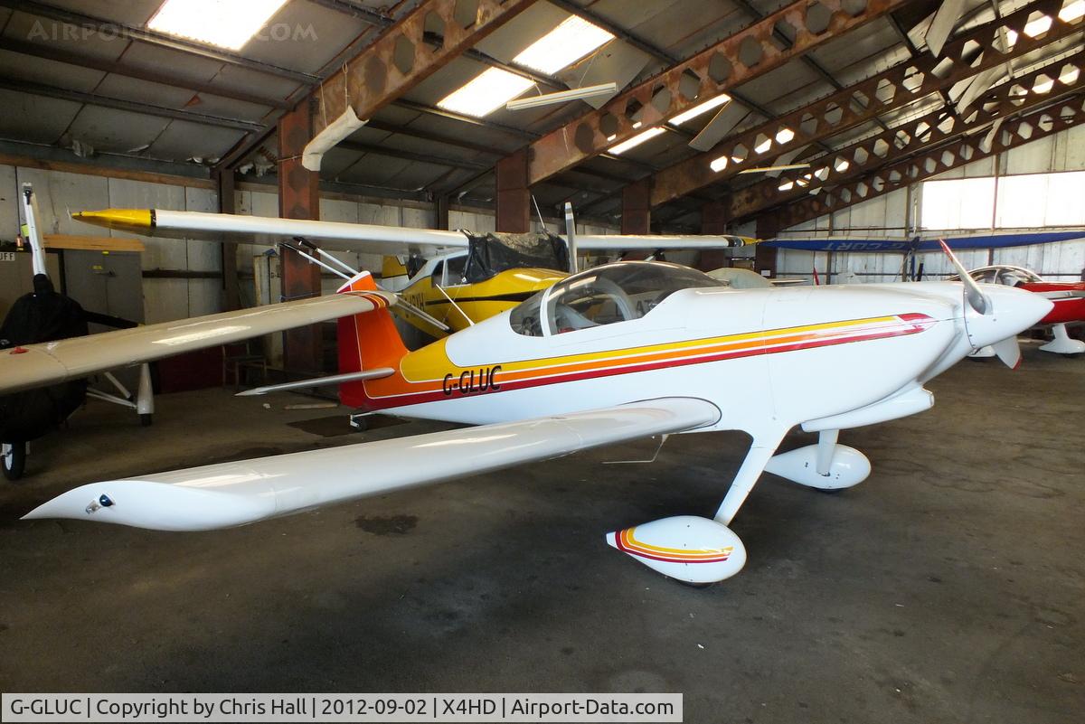 G-GLUC, 1991 Vans RV-6 C/N 20153, at Crosland Moor Airfield