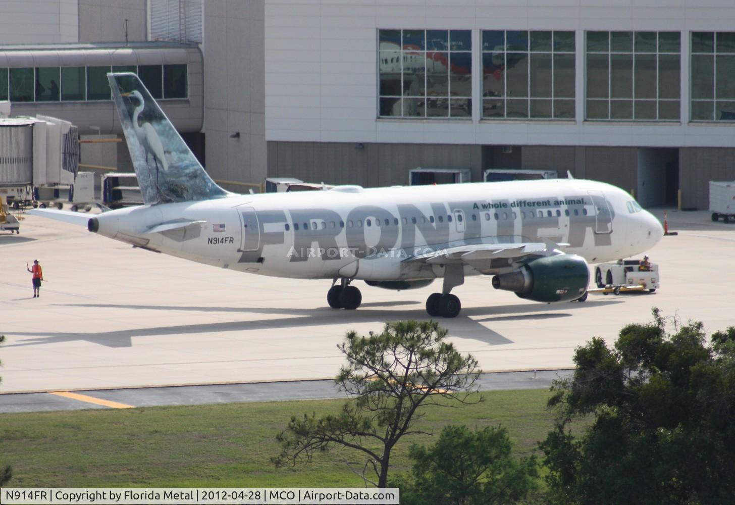 N914FR, 2002 Airbus A319-111 C/N 1841, 