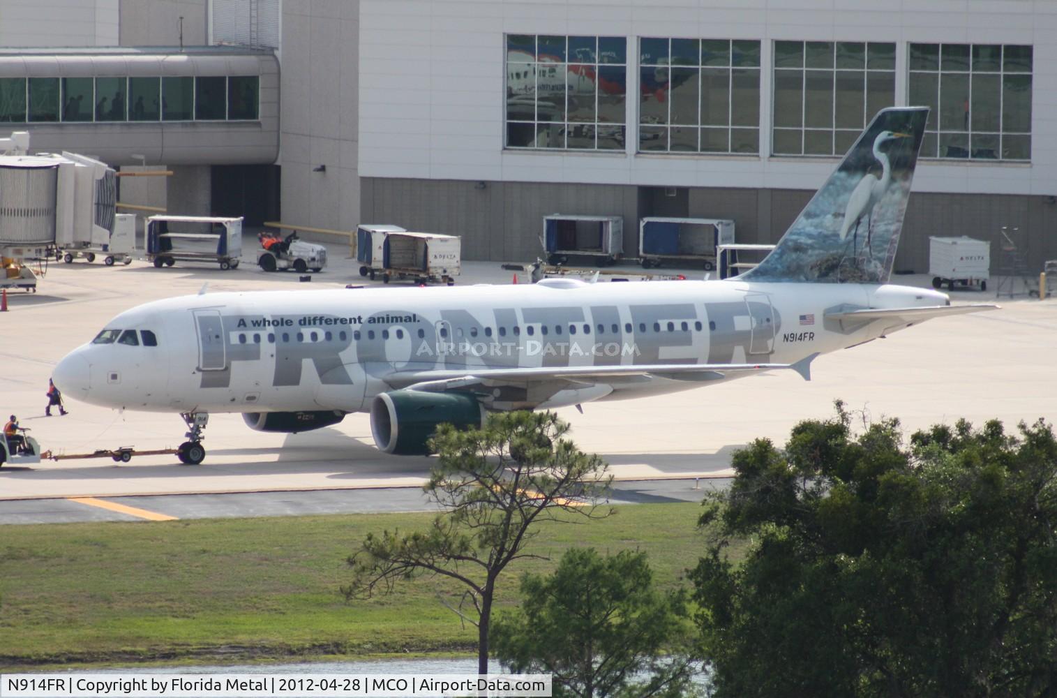N914FR, 2002 Airbus A319-111 C/N 1841, 