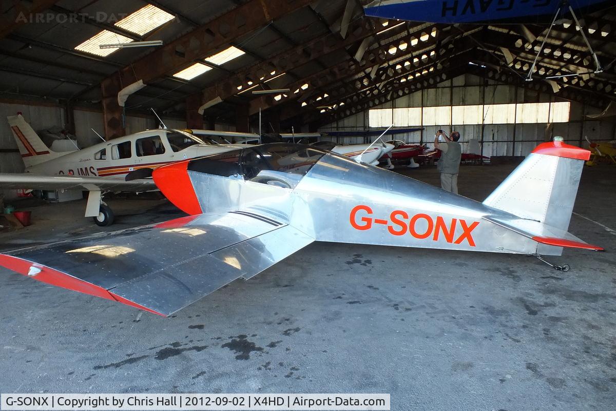 G-SONX, 2010 Sonex Sonex C/N LAA 337-14776, at Crosland Moor Airfield