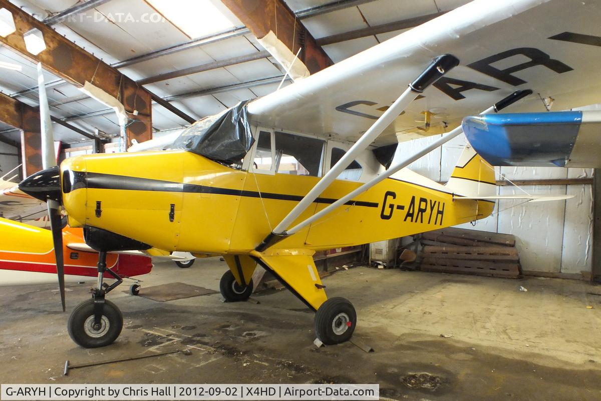 G-ARYH, 1959 Piper PA-22-160 Tri Pacer C/N 22-7039, at Crosland Moor Airfield