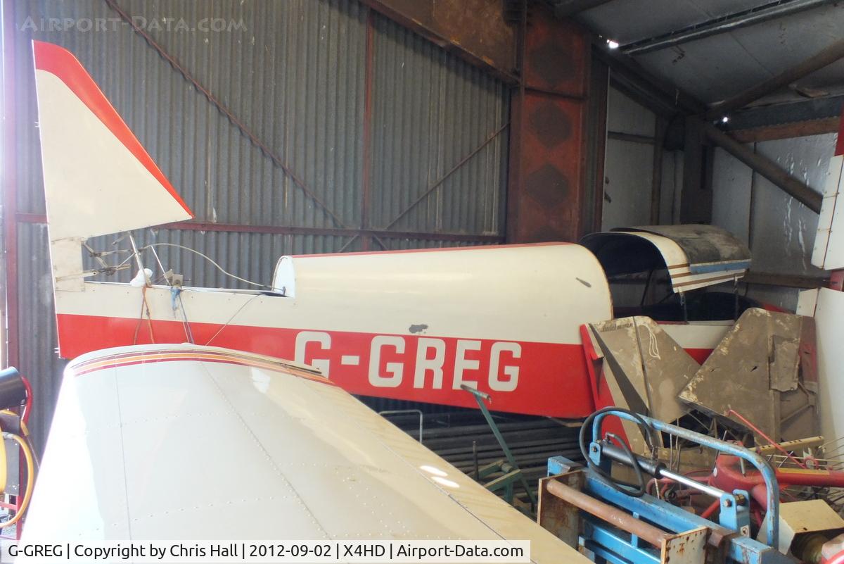 G-GREG, 1967 CEA DR-220 2+2 C/N 47, at Crosland Moor Airfield