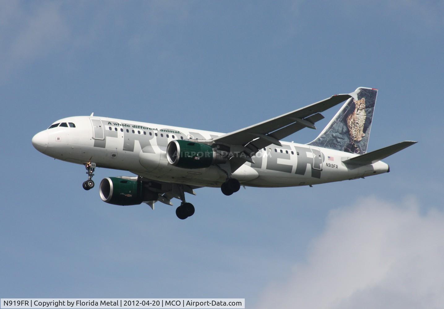 N919FR, 2003 Airbus A319-111 C/N 1980, 