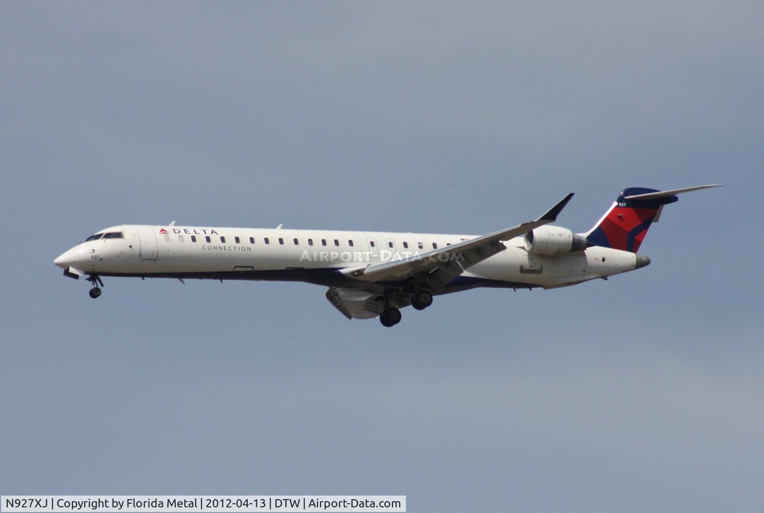 N927XJ, 2008 Bombardier CRJ-900ER (CL-600-2D24) C/N 15188, Mesaba CRJ-900
