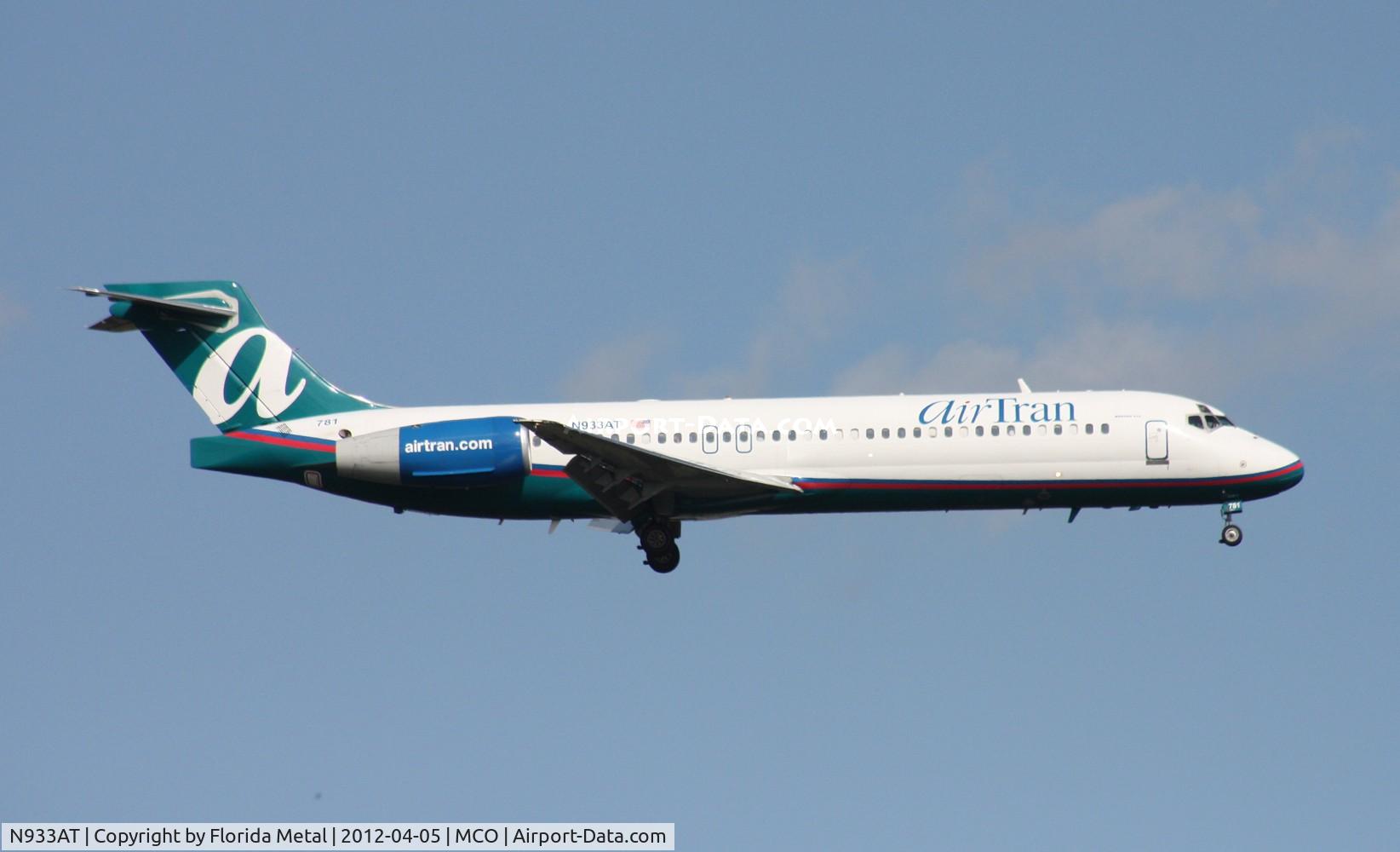 N933AT, 2000 Boeing 717-200 C/N 55071, Air Tran 717