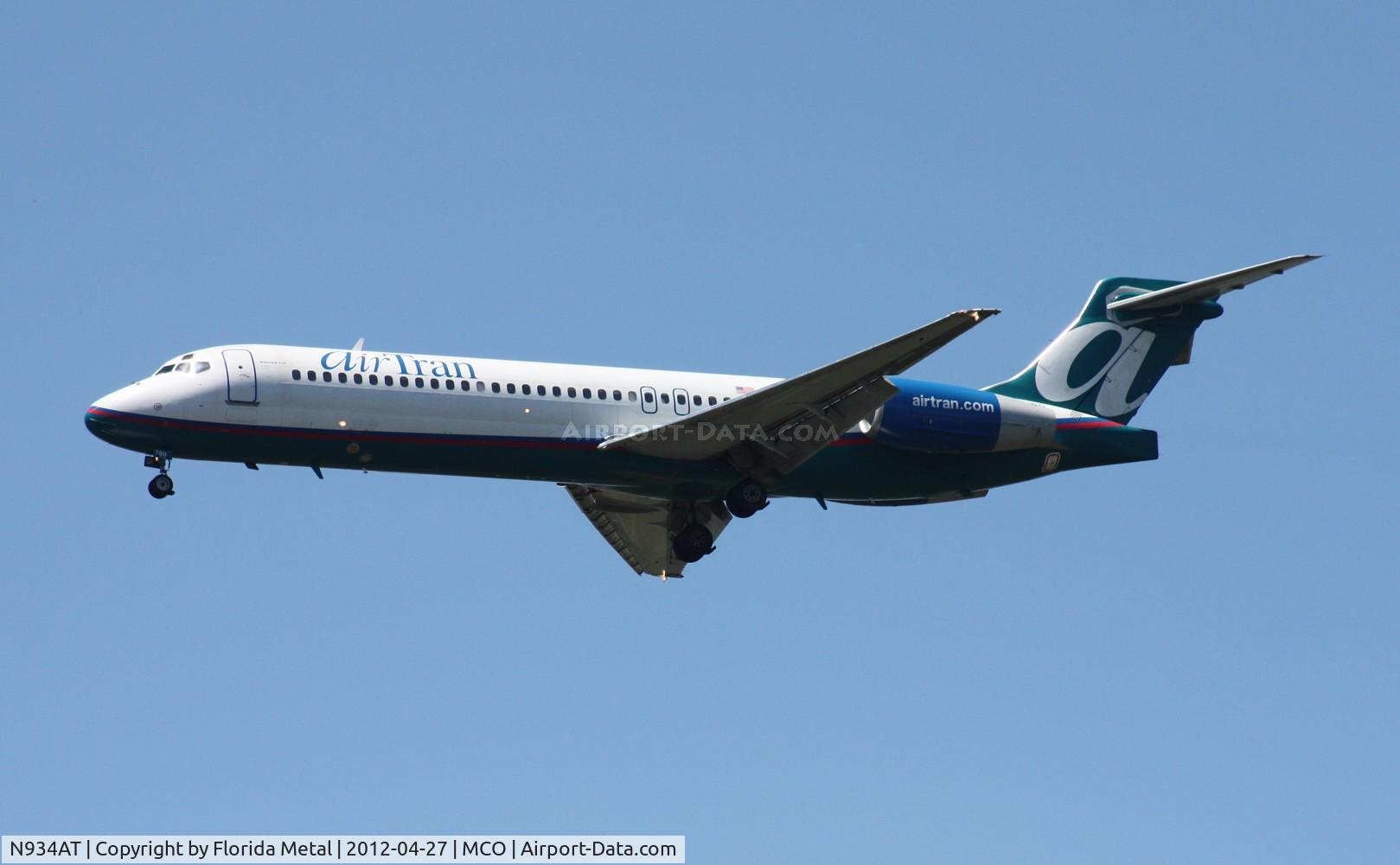 N934AT, 2000 Boeing 717-200 C/N 55070, Air Tran 717
